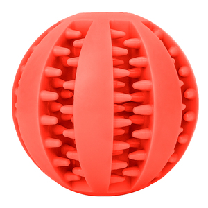 <span class=keywords><strong>Pet</strong></span> üretici çeşitli toksik olmayan Bite dayanıklı IQ eğitim 6cm 8cm evcil hayvan yemi dağıtım köpek oyuncak top - Product Image 1