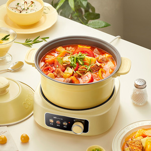 Little Bear Electric Hot <b>Pot</b> 2.5L Detachable Base Steamer Cooker For Home Use - Product Image 2