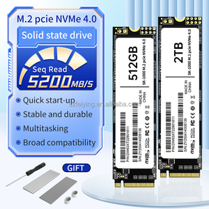 ไดรฟ์โซลิดสเตท NVMe M.2 PCIe คุณภาพสูงจากโรงงานโดยตรง ความจุ 1TB, รุ่น 2280 4.0 4x4 ช่องสัญญาณ, สำหรับเดสก์ท็อป แล็ปท็อป และ PS5... SSD Nvme P - Product Image 2