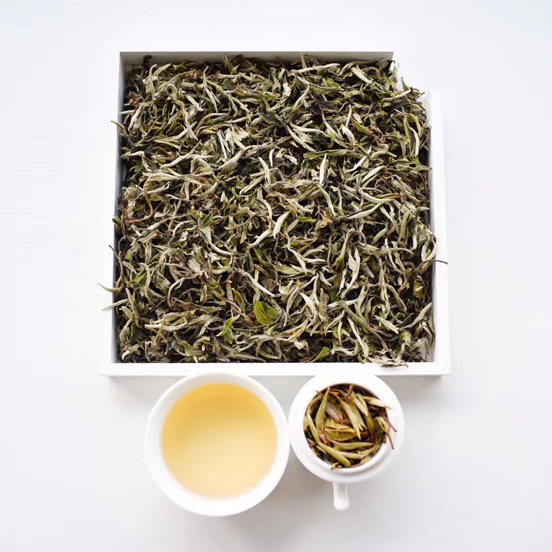 Bulk Cheaper Chinese White Peony Bai Mu Dan Floral Fragrant Loose Yunnan Organic White Tea