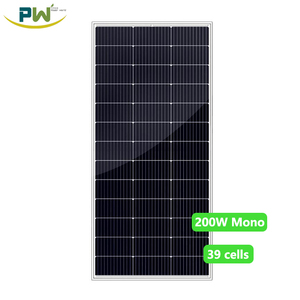 中国光伏组件出售，200W 39电池系列单光伏电池板，太阳能电池板 - Product Image 2