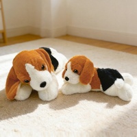 Peluche personnalisée chien Beagle, jouet en peluche doux chiot Beagle, vente en gros, fabricant de jouets en peluche personnalisés OEM ODM, cadeau pour enfants