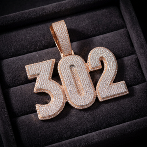 จี้ฮิปฮอปเงินแท้ 925 คุณภาพพรีเมียม สำหรับผู้ชาย ออกแบบตัวอักษรได้ตามต้องการ ประดับเพชรโมอิสซาไนต์แบบฝังช่อง ราคาตลาดดีที่สุด เหมาะสำหรับงานปาร์ตี้ - Product Image 3