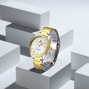 NAVIFORCE 9276 Montre à quartz décontractée avec calendrier lumineux pour homme, montre-bracelet en acier inoxydable étanche, Relogio Masculino - Product Image 2