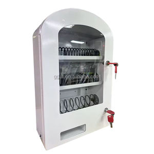 Bestseller Zwei Steckplätze Klein Einfacher Tragen Sie die Karte Kondom und Gummi automat und Aufkleber Verkaufs automat - Product Image 2