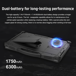 15.6 inch tăng cường an ninh doanh nghiệp máy tính xách tay công nghiệp máy tính xách tay gồ ghề máy tính xách tay ngoài trời Máy tính xách tay gồ ghề - Product Image 5