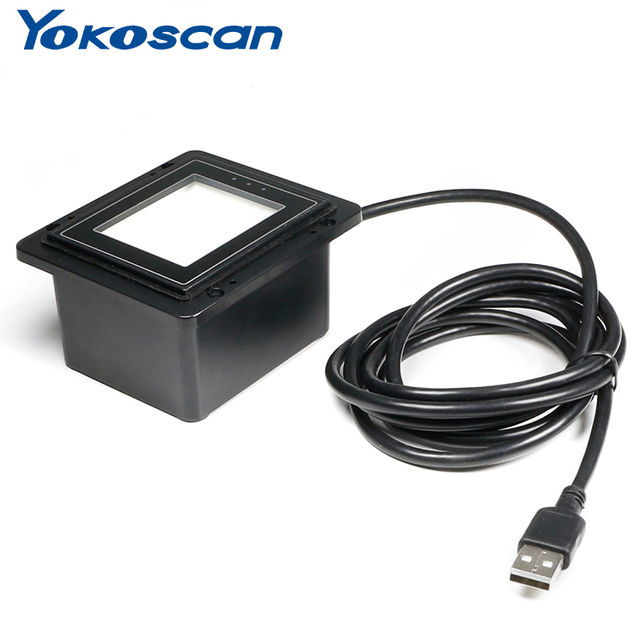 Yoko Barcode Scanner Module 2D QR Code Auto-sensing USB/TTL/RS232/RS485 Interface Waterproof IP54 200 Scans/Sec Outdoor Use