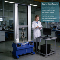 UTM Universal Testing Machine Servo Electronic Tensile Tester Tensile Bonding Strength Test Equipment for Metal Plastic Rubber