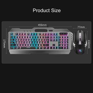 <span class=keywords><strong>K670</strong></span> RGB คีย์บอร์ดเมาส์คอมโบลูกบิดแบบชาร์จไฟได้2.4กรัมส่งคีย์บอร์ดไร้สายและชุดเมาส์ - Product Image 5