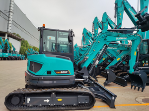Miniexcavadora con Motor CE Euro5, Excavadora de Orugas de 6 Toneladas <span class=keywords><strong>SWE60UF</strong></span> con Martillo Hidráulico - Product Image 4