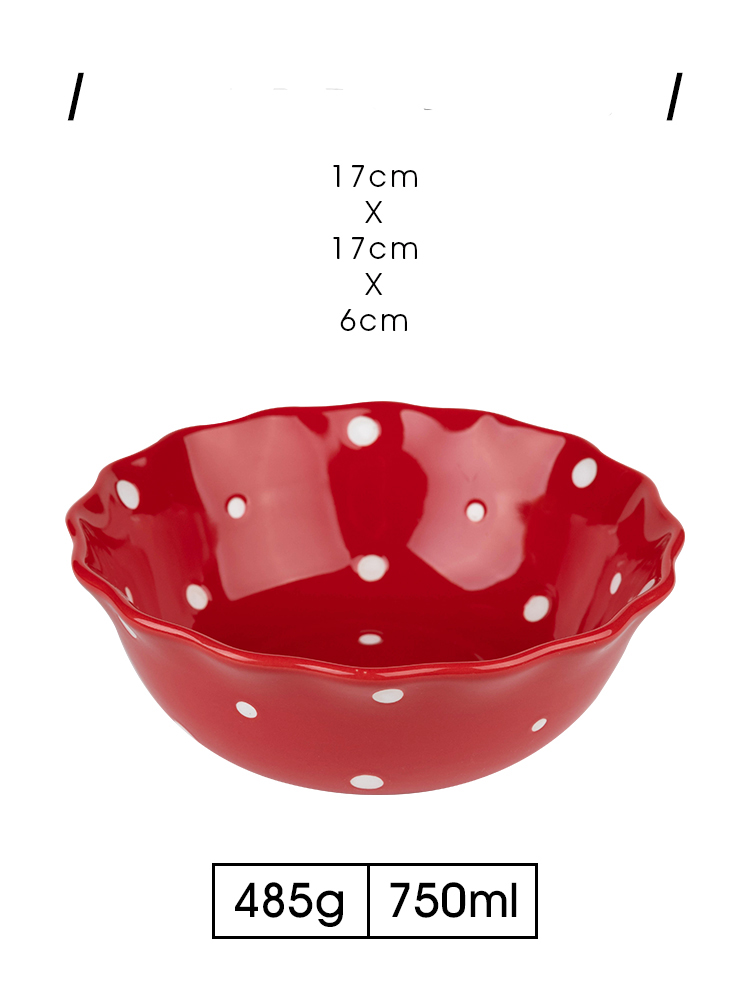 6,8 pouces rouge