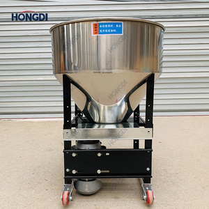 Mezcladora de Alimentos de Acero Inoxidable, Mezcladora de Polvo de Partículas Pequeñas para Granja, Recubrimiento de Semillas, Máquina Mezcladora de Alimentos Multifunción con Motor, Capacidad de 50L - Product Image 6
