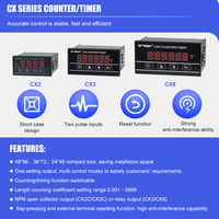 Compteur de longueur de câble, compteur de longueur de câble, 6 chiffres, écran LCD, compteur de longueur de câble préréglé