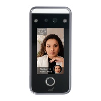 Máquina de Control de Acceso Biométrico TIMMY AI21 con Reconocimiento Facial y Huella Dactilar, Software en la Nube WiFi TCP/IP, Pantalla Táctil LCD de 4 Pulgadas