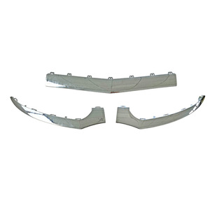 Mercedes-Benz CLS W218 Front Bumper Electroplated Trim 2015-2018 Clip-On ABS Plastic Replacement Part - Product Image 1