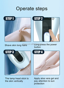 Permanent Laser Hair Removal at Home for Face Body Bikini Line - Hair Removal Device for Painless Hair Reduction Epilator <strong>Tool</strong> - Product Image 6