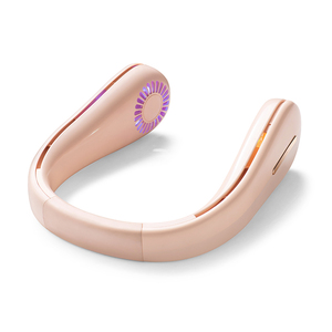 <b>Bladeless</b> Wearable Personal <b>Fan</b> Battery Operated Headphone Design 3 Speeds Leafless <b>Neck</b> <b>Fan</b> for Travel Hiking Outdoors - Product Image 4