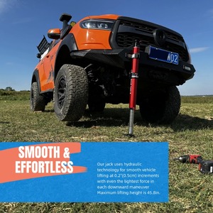 23-ton alluminio alto sollevamento idraulico recupero martinetto lungo nuovo portatile riparazione auto Top 4x4 fuoristrada SUV parti universali - Product Image 4