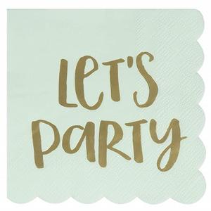 Serviette en papier pour cocktail, serviette en papier avec bord festonné, impression couleur à 2 plis - Product Image 3