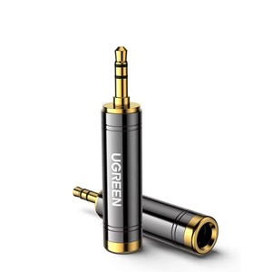 AV168 UGREEN Adaptador de <span class=keywords><strong>Cable</strong></span> de Audio Estéreo de 3.5mm <span class=keywords><strong>Macho</strong></span> <span class=keywords><strong>a</strong></span> <span class=keywords><strong>2</strong></span> <span class=keywords><strong>RCA</strong></span> <span class=keywords><strong>Hembra</strong></span>, Adaptador <span class=keywords><strong>RCA</strong></span> Chapado en Oro, Adaptador de <span class=keywords><strong>Cable</strong></span> para Auriculares - Product Image 1