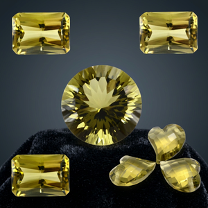 Cuarzo Oliva Natural Corte Cuadrado 5mm-20mm |   Piedra Preciosa Suelta Facetada con Certificación IGI para la Elaboración de Joyas |   Precio de Fábrica al por Mayor - Product Image 3