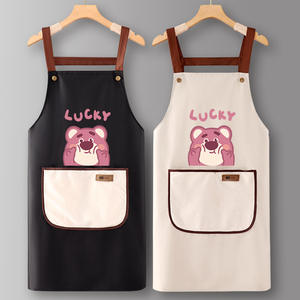 2025 nouveau Internet célébrité restauration commande spéciale étanche et résistant à l'huile PVC bavoir pour lait thé boutique ménage <span class=keywords><strong>cuisine</strong></span> - Product Image 2
