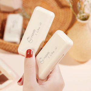 อายแชโดว์อัดเม็ดสีแร่แบบ<span class=keywords><strong>3</strong></span>สีอายแชโดว์แบบหลวมสดใสติดฉลากส่วนตัวไม่เป็นรอยเปื้อน - Product Image 3