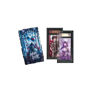 Duoduo Cultural <span class=keywords><strong>Genshin</strong></span> Impact Card Crystal Signed Blind Box Anime Party Table Game Playing Cards for Christmas Gift Toy - Product Image 1