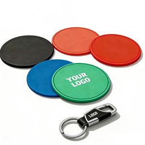 Sous-verres en PVC, caoutchouc et silicone personnalisés avec logo pour restaurants, hôtels, cadeaux promotionnels d'entreprise, vente en gros - Product Image 1