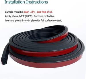 Epdm גומי קצף מזג אוויר הפריקה דלת חותם מלבן אריגה דבק אחורי חותם דלת חותם Rv עבור מכוניות חלון - Product Image 5