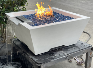 Calentador <span class=keywords><strong>de</strong></span> piscina <span class=keywords><strong>de</strong></span> gas natural <span class=keywords><strong>de</strong></span> hormigón y cuenco <span class=keywords><strong>para</strong></span> fuego-Pozo <span class=keywords><strong>de</strong></span> fuego <span class=keywords><strong>para</strong></span> piscina al aire libre con función <span class=keywords><strong>de</strong></span> fuente <span class=keywords><strong>de</strong></span> fuego - Product Image 5