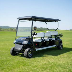 Carrito de <span class=keywords><strong>Golf</strong></span> <span class=keywords><strong>El</strong></span>éctrico HuSurg de 6 Plazas con Freno de Disco Delantero, Autonomía de 70-90 km, Modelo Personalizado para Exportación a China - Product Image 4