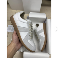 Chaussures de marque de qualité supérieure en cuir véritable, plates et décontractées pour hommes et femmes, sportives, élégantes, à lacets, confortables pour la marche