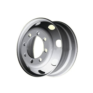 กระทะล้ออลูมิเนียมขนาด 19.5x6.00 สำหรับยางรถบรรทุกขนาด 215/75R19.5 - Product Image 5