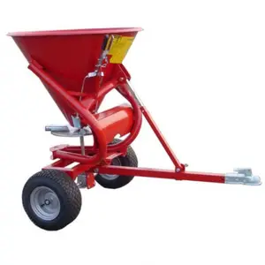 Esparcidor aplicador de fertilizante para tractor agrícola de alta eficiencia de acero inoxidable/aplicador de fertilizante granular tierras de cultivo
