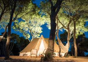 Tentes Safari en A-Frame en Bois Préfabriquées avec Toit en Toile PVC pour Glamping de Luxe et Resorts Écologiques - Product Image 2