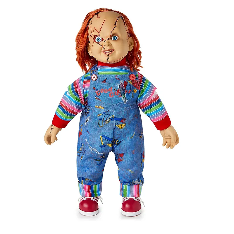 ICTI Sedex Factory Chucky muñeca buen chico Mega escala hablando amenazante Chucky figura juego de niños