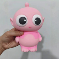 Jouet sensoriel anti-stress souple et compressible géant en forme de gâteau, bonhomme citrouille, extraterrestre, fantôme, chat, vente en gros, cadeaux de fête