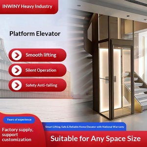 Ascensor Doméstico para Viviendas, Casas Autoconstruidas, Segundo Piso, Tres y Cuatro Pisos, Tracción Hidráulica, Ático, Interior y Exterior - Product Image 1