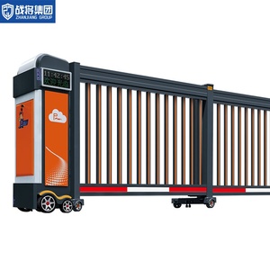 Puerta Corredera Automática de la Mejor Calidad, Puerta Batiente, Puerta Plegable Tipo Acordeón para Villas, Patio Exterior - Product Image 1