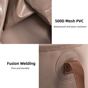 Seau pliable 20L avec filtre pour le <span class=keywords><strong>camping</strong></span>, la randonnée, la pêche, le lavage et le pique-nique. - Product Image 4