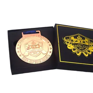 ميدالية معايدة رياضية ثلاثية الأبعاد مطلية بالنحاس مخصصة لعام 2019 لكوب جاكارتا كاساال