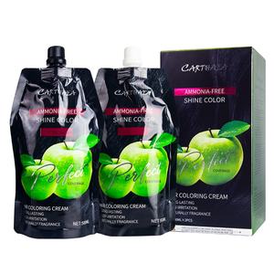 Crema de Cobertura Capilar Permanente para Uso en Salón, Color Blanco Manzana, para el Cabello - Product Image 2