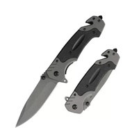Couteau pliant Portable en acier inoxydable pour la survie en plein air et le camping couteau de chasse de poche multifonctionnel OEM personnalisable
