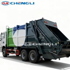 รถบรรทุกอัดขยะชัคแมนแบบงานหนักแรงอัดสูง พร้อมระบบปล่อยขยะไฮดรอลิก - Product Image 2