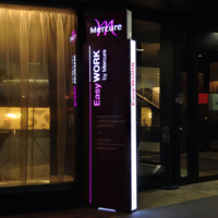 Fabricant d'enseignes d'annuaire personnalisées Plaques de signalisation en acrylique Logo Way Finding Led Acrylic Office Room Led Wayfinding Signage