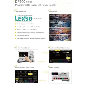 Alimentation programmable Rigol DP932A, commutation en un clic entre les modes série et parallèle pour des tests flexibles Lexso - Product Image 3