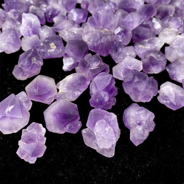 Wholesale Natural Raw Mineral Rock Stone Quartz Crystal  Amethyst Flower Rough Amethyst Stone