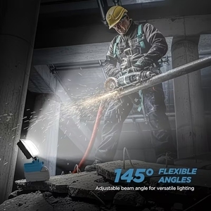 Projecteur LED 18V Li-ion pour Makita, en aluminium, étanche, pour extérieur, camping et solutions d'éclairage d'urgence - Product Image 4