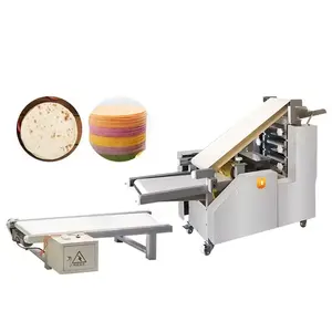 Mini máquina para hacer tortillas Roti de harina, rollo de primavera, máquina para hacer hojas de pastelería